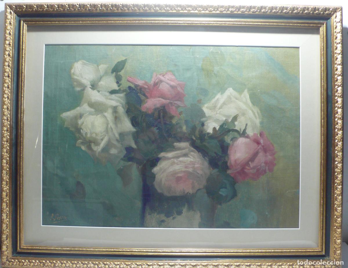 Arte: BODEGON DE FLORES OLEO - Foto 1
