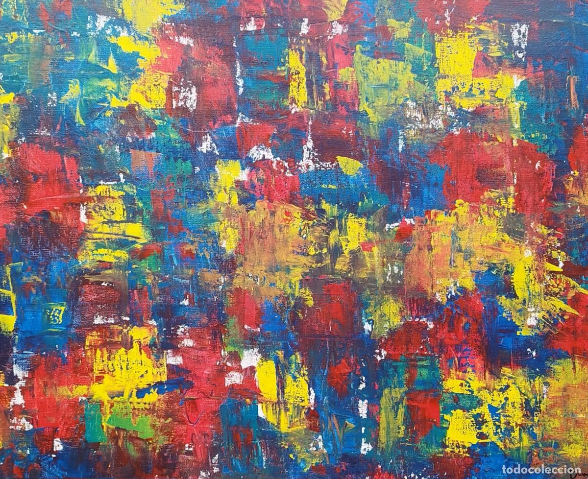 Arte: Duval, &rdquo;Abstracci&oacute;n n⁰10&rdquo;. - Foto 1