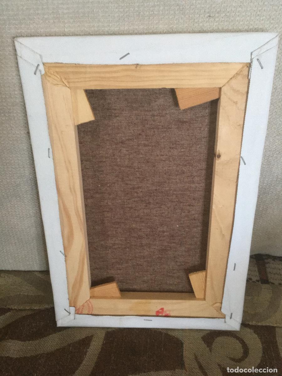 Arte: TELA. CON BASTIDOR. DE. MADERA 35x24 cms - Foto 2