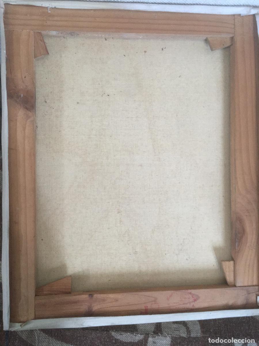Arte: TELA. CON BASTIDOR. DE. MADERA 46x35 cms - Foto 2