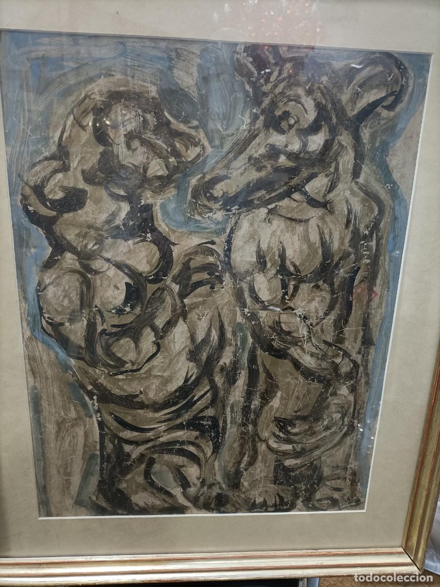 Arte: Lino Silva. Pareja de ratas. M/P - Foto 3