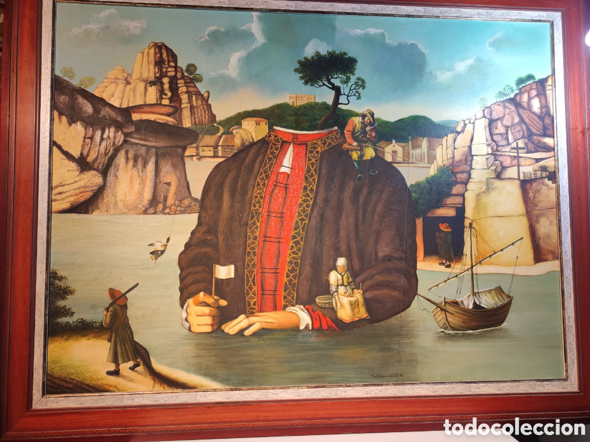 Arte: Paisaje surrealista pintor Willian H.