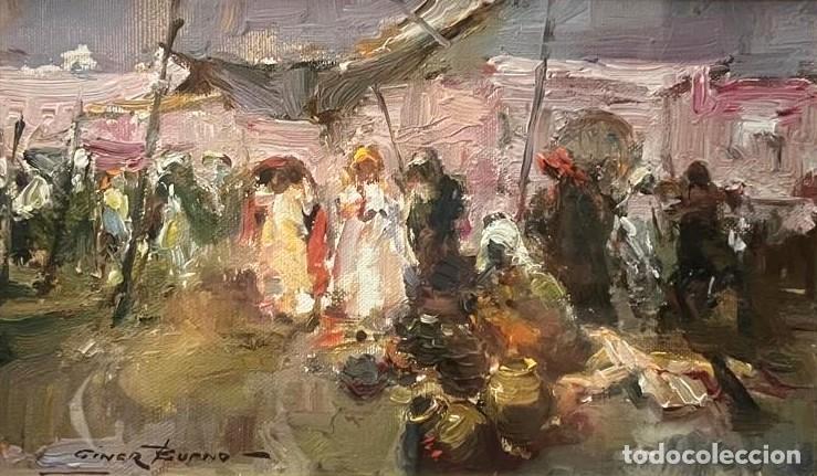 Arte: &Oacute;leo original de Giner Bueno - Foto 1