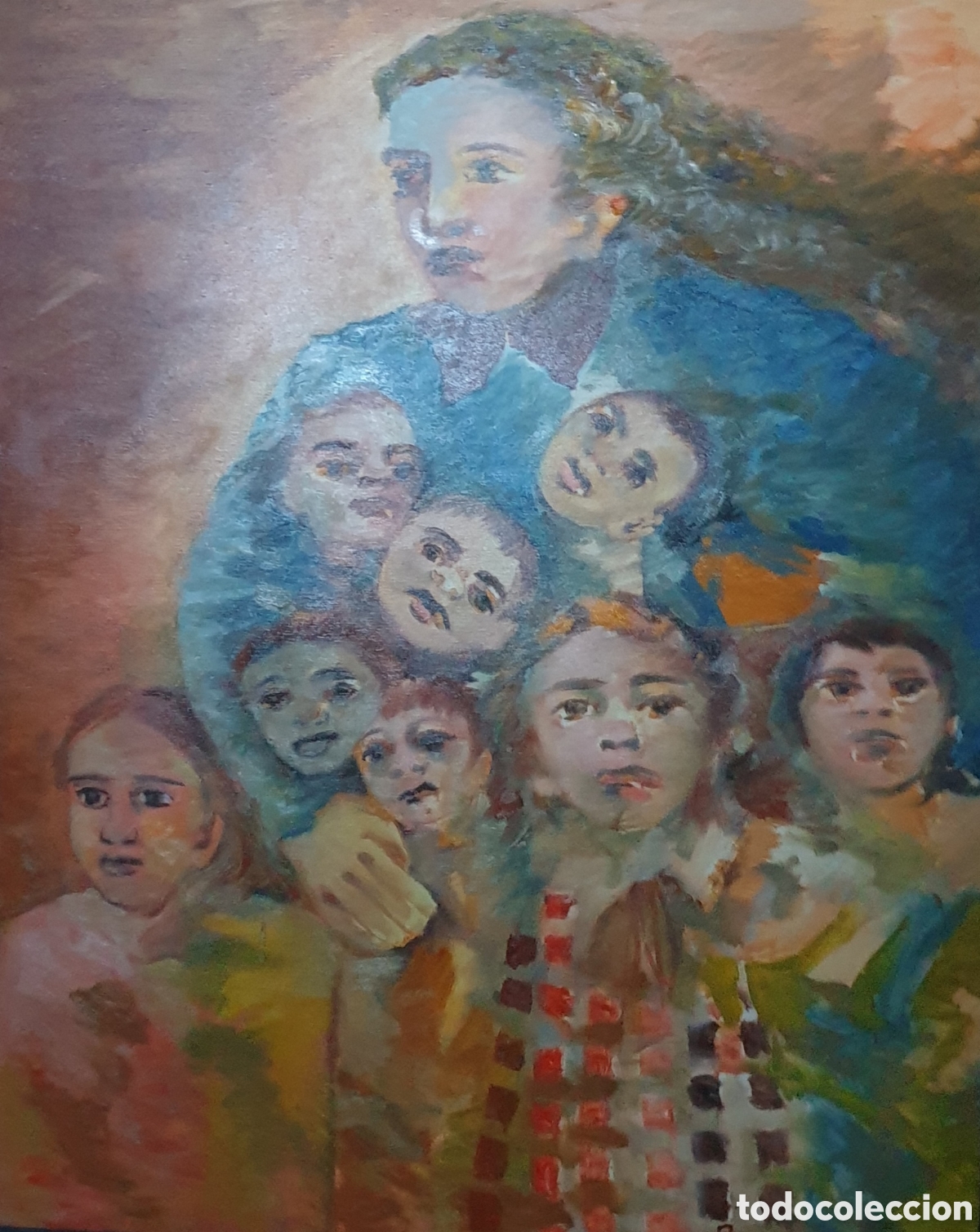 Arte: &Oacute;leo sobre lienzo V&aacute;zquez Ribada - Foto 2