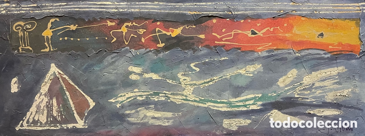 Arte: OLEO FIRMADO J. VIVAR - Foto 1