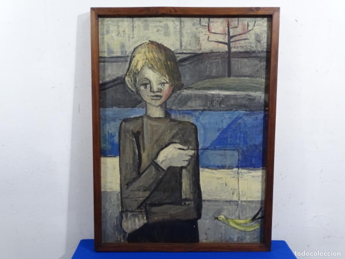 Arte: &Oacute;LEO SOBRE TELA ANONIMO. ESTILO PERSONAL. - Foto 1