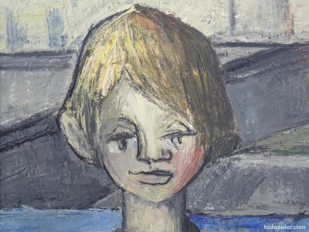 Arte: &Oacute;LEO SOBRE TELA ANONIMO. ESTILO PERSONAL. - Foto 4