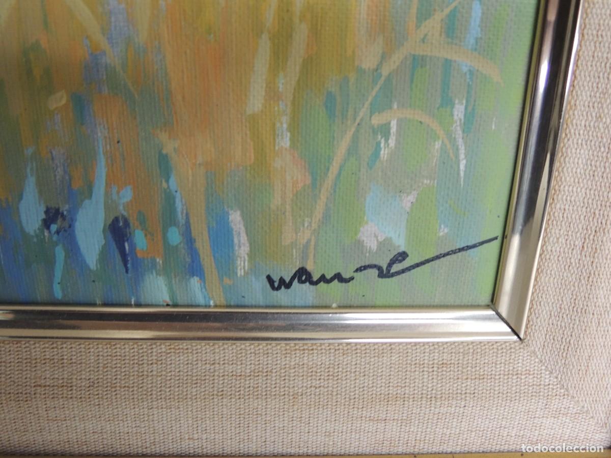 Arte: OLEO SOBRE TABLA - ILEGIBLE - Foto 7