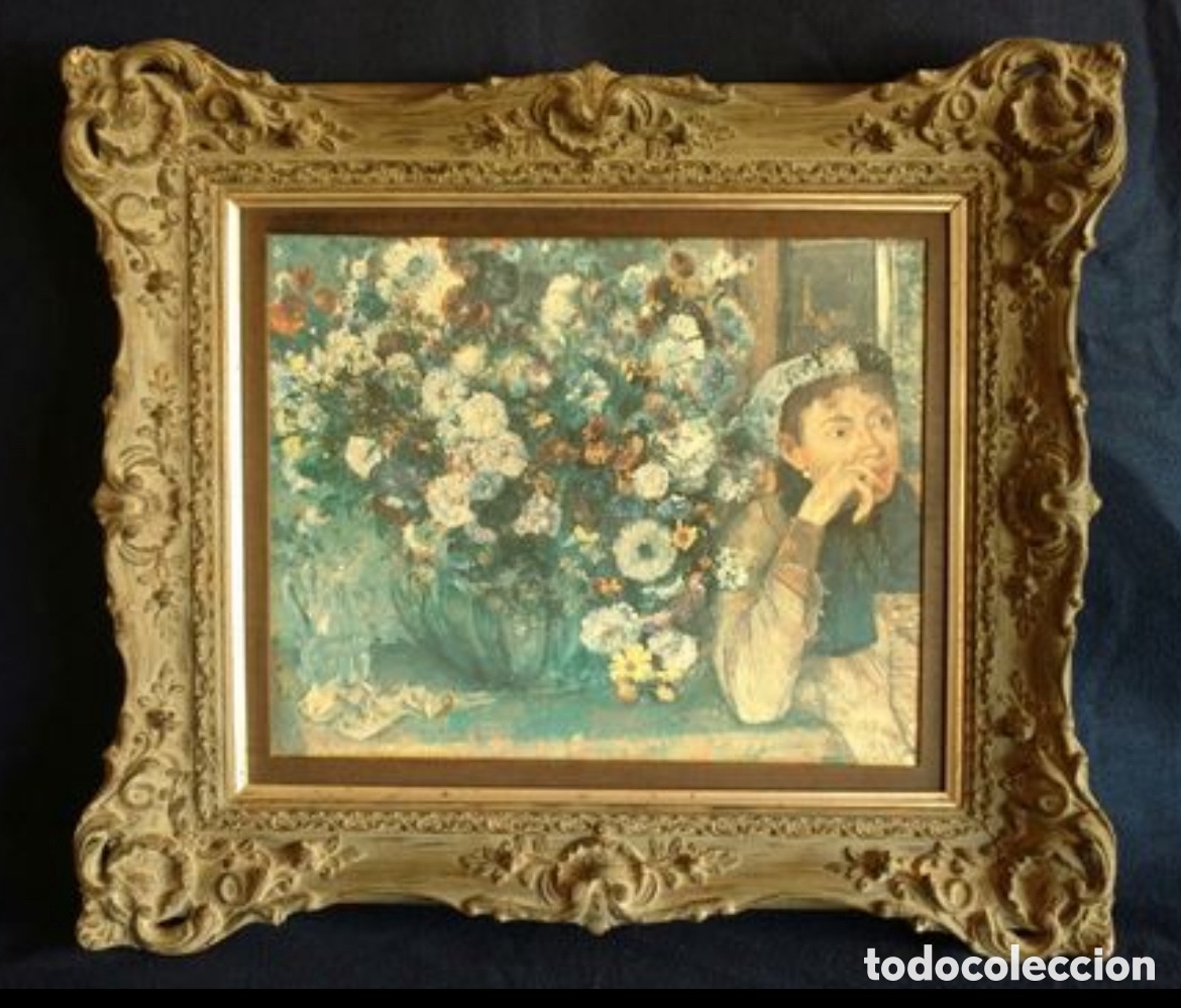Arte: Copia certificada de Deg&aacute;s con excelente marco - Foto 1