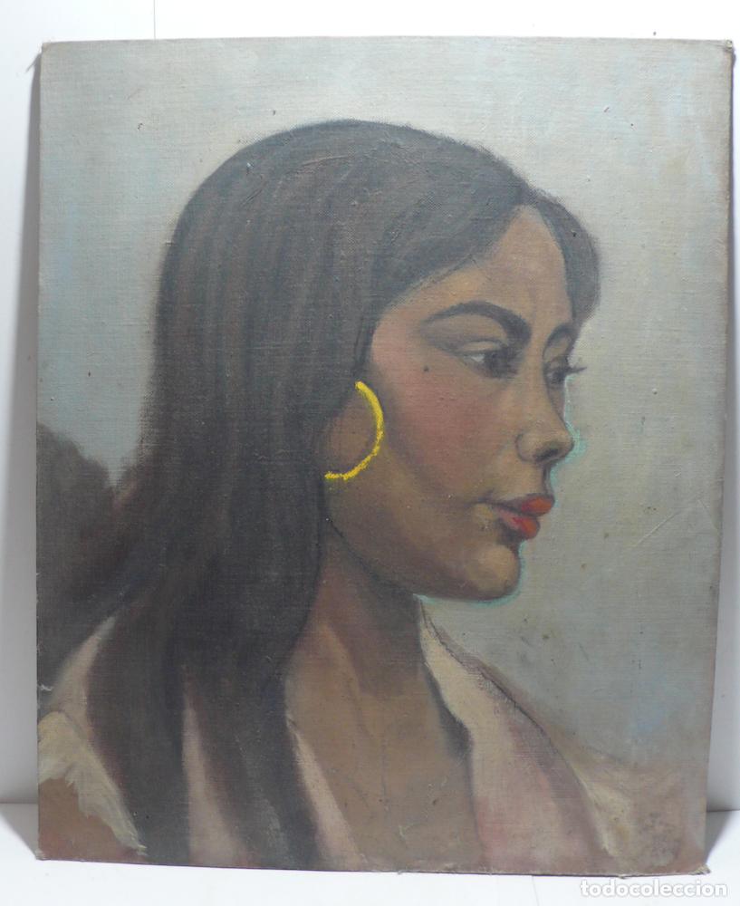Arte: PINTURA OLEO DE MUJER - Foto 1