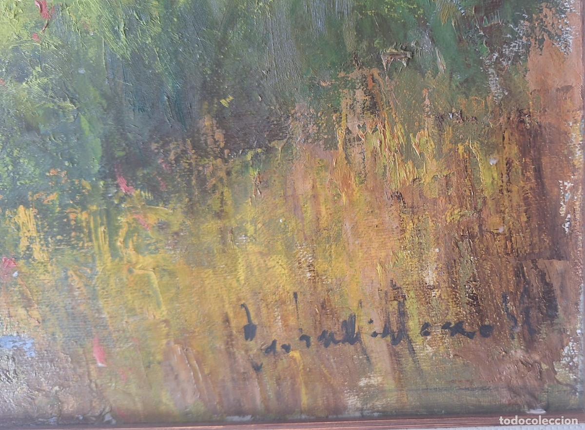 Arte: FRANCESC CARBONELL MASSAB&Eacute;-ALDEA DE OLOT-&Oacute;LEO - Foto 3