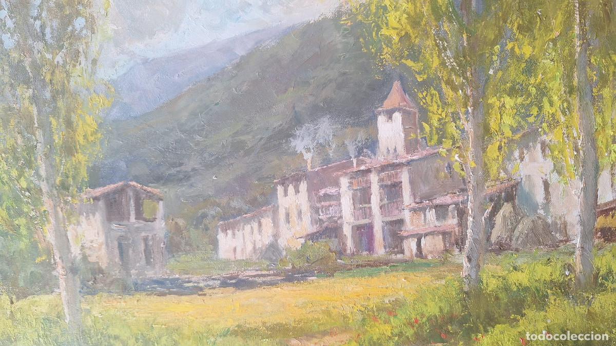 Arte: FRANCESC CARBONELL MASSAB&Eacute;-ALDEA DE OLOT-&Oacute;LEO - Foto 4