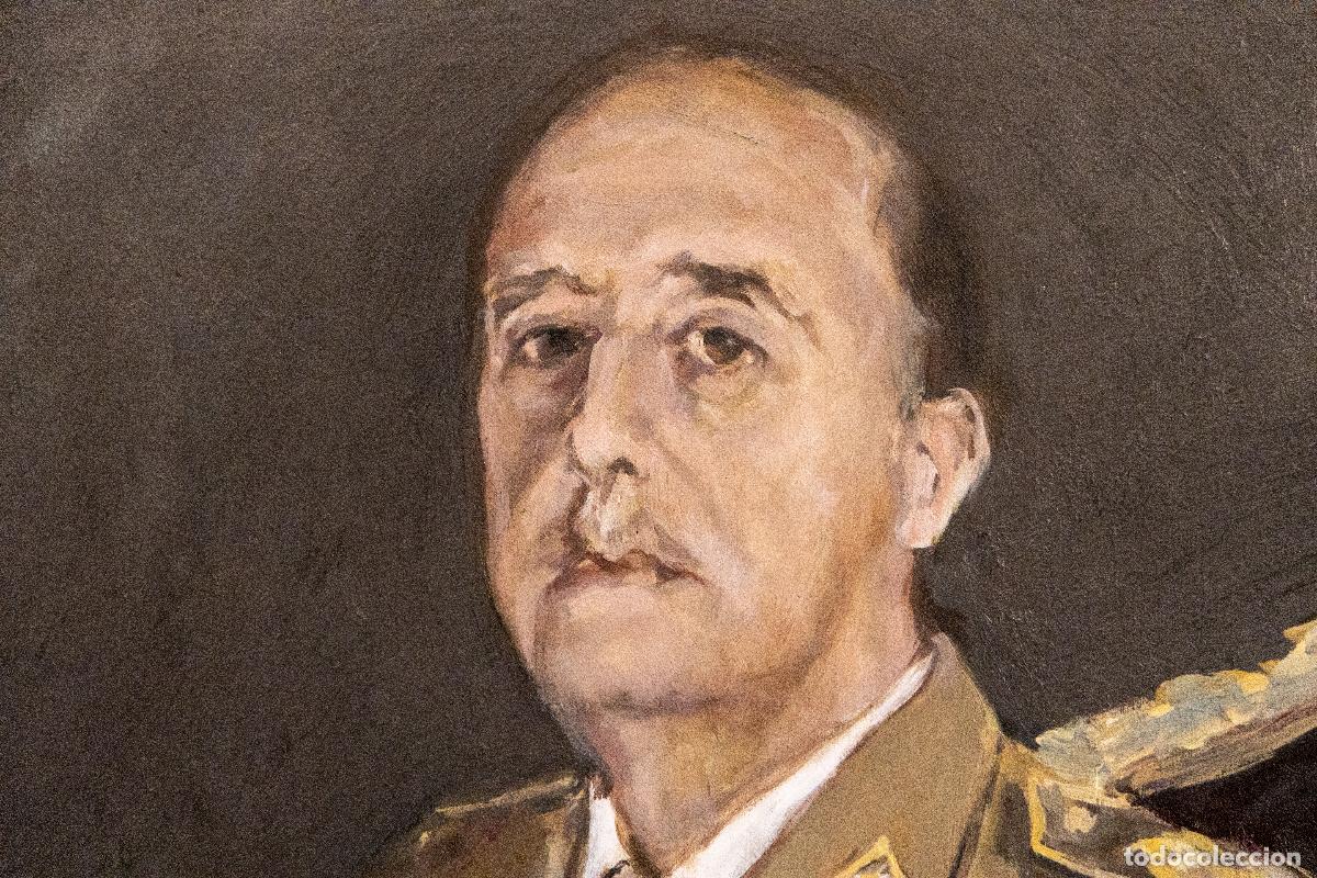 Arte: Retrato del General Francisco Franco - Foto 2