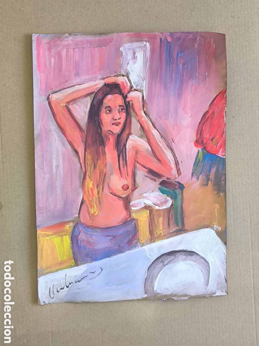 Kunst: Chica arregl&aacute;ndose ( expresionismo)