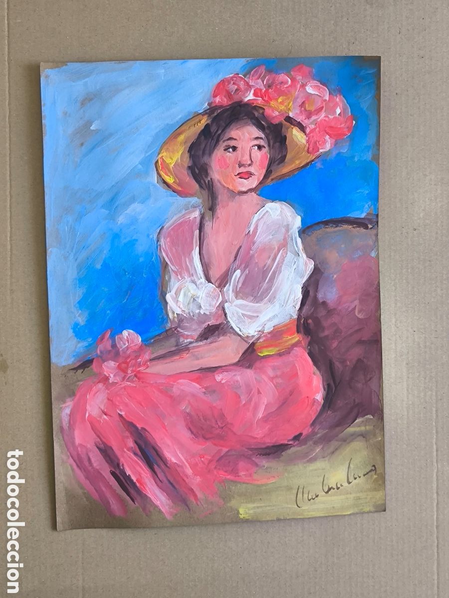 Arte: Chica elegante ( expresionismo )
