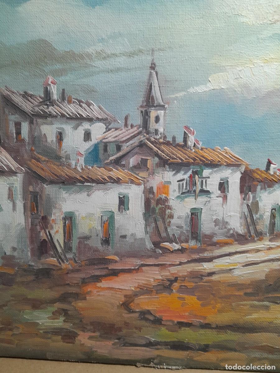 Arte: Oleo sobre lienzo en tabla. - Foto 3