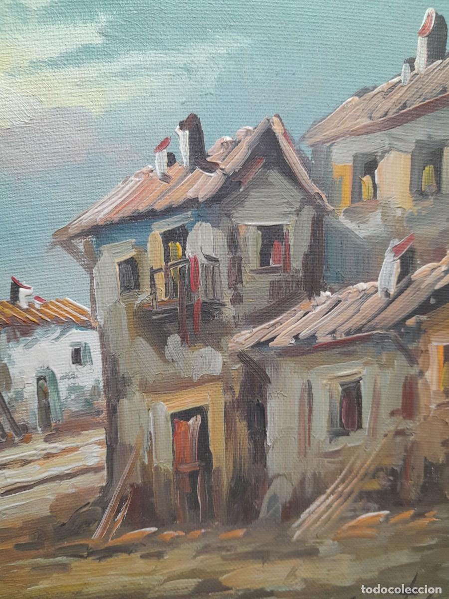 Arte: Oleo sobre lienzo en tabla. - Foto 4