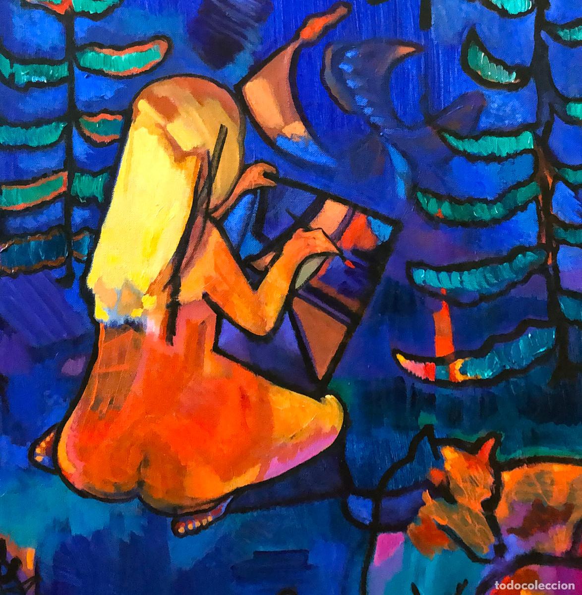 Arte: NI&Ntilde;A PINTANDO CON ANIMALES - Foto 4