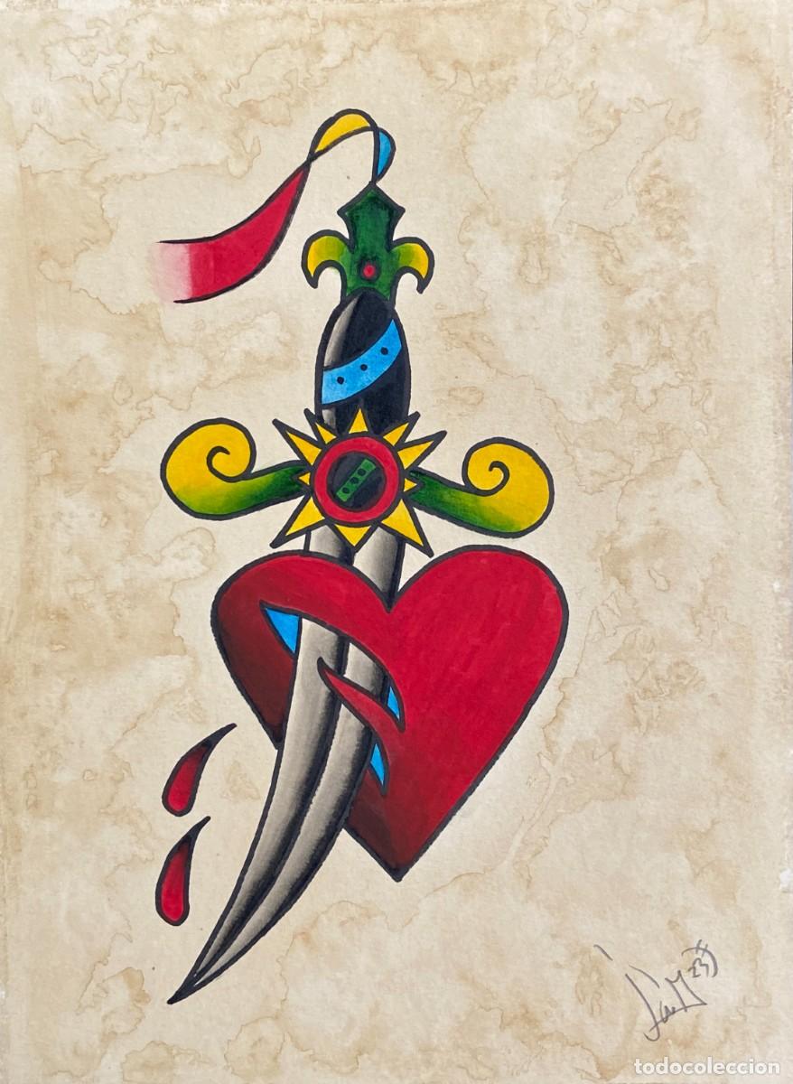 Arte: Javi Cuadrado (1986) - Daga en el coraz&oacute;n - Foto 1