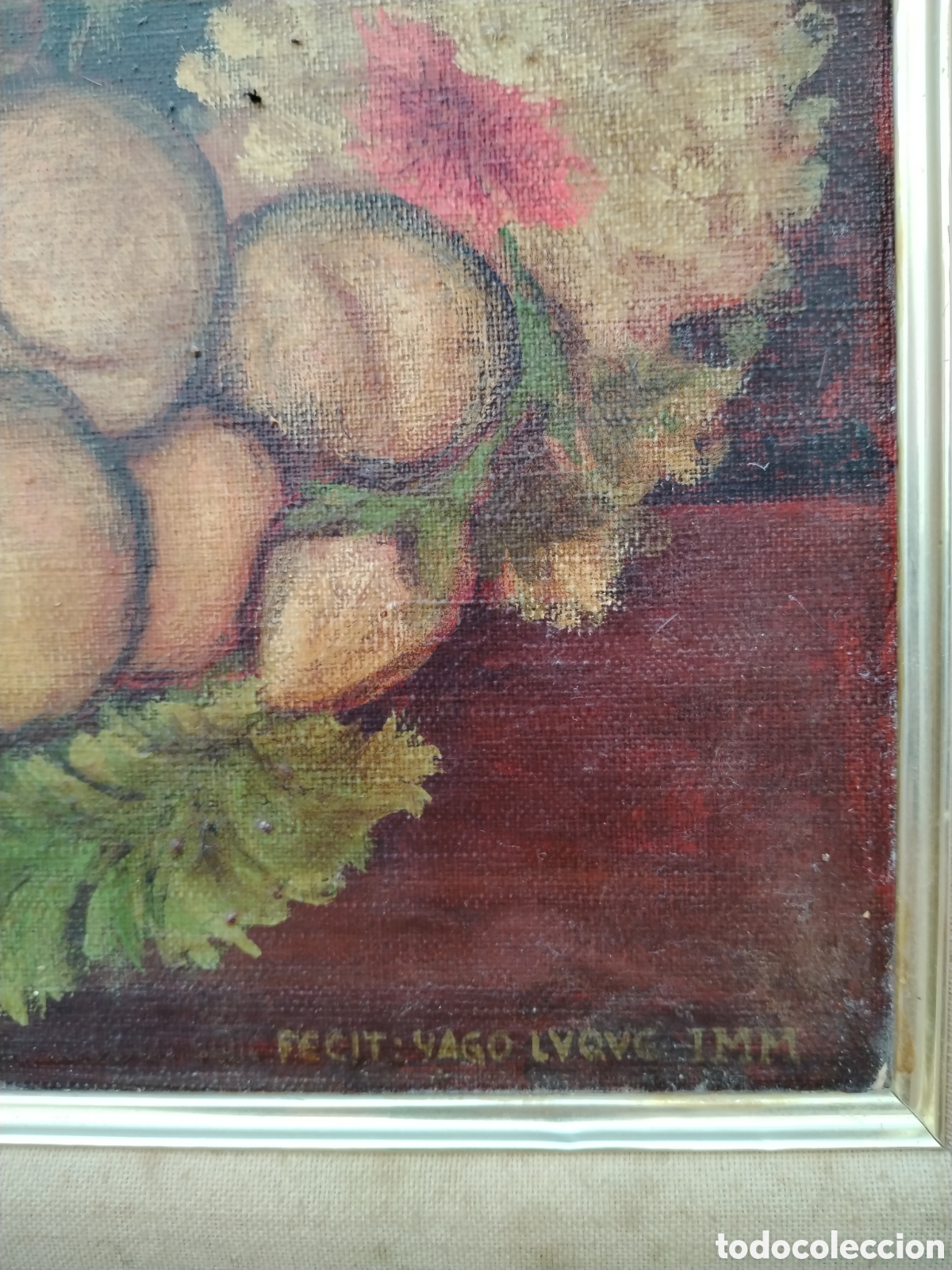 Arte: &Oacute;leo sobre lienzo firmado. - Foto 3