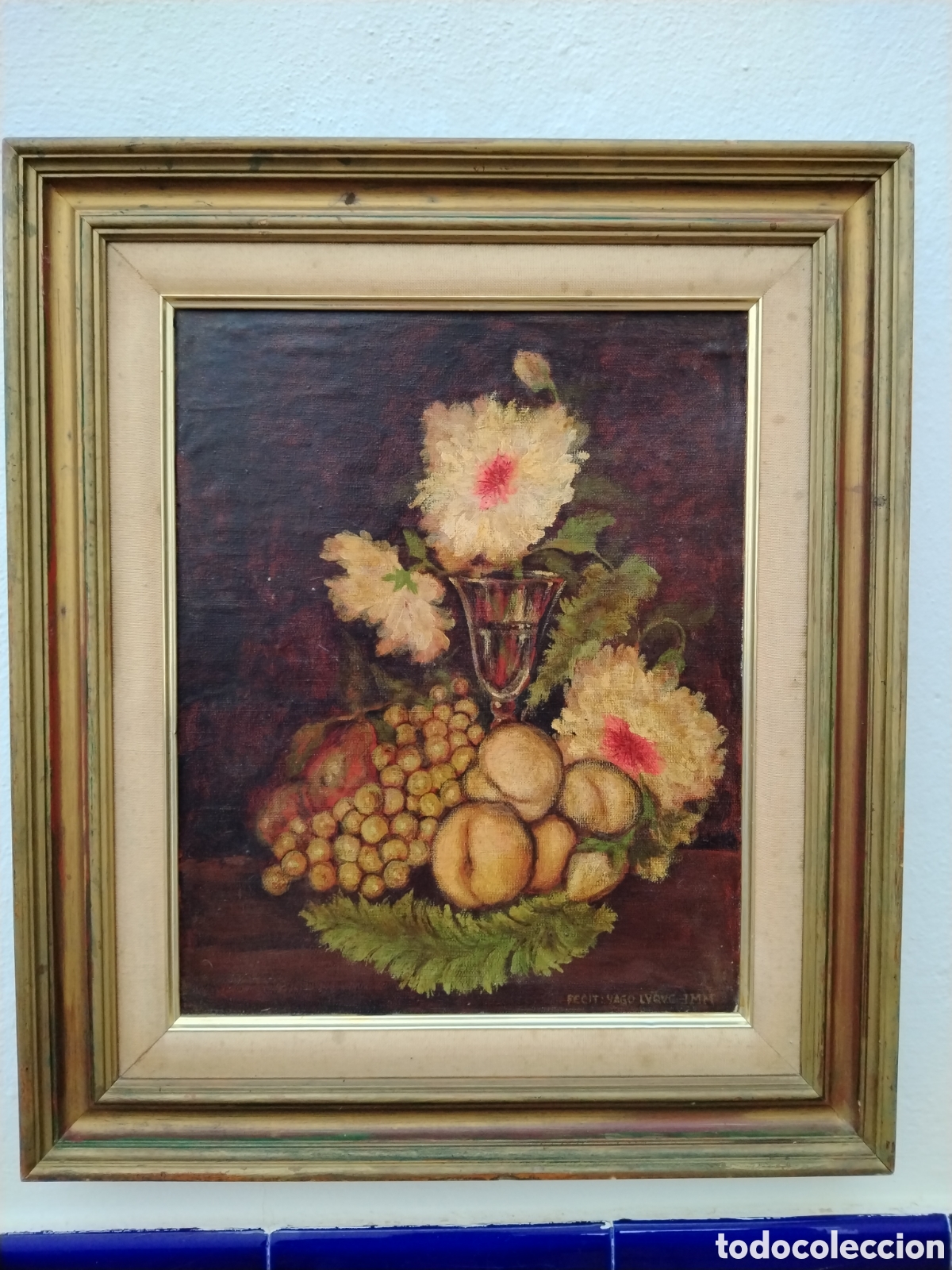 Arte: &Oacute;leo sobre lienzo firmado. - Foto 1