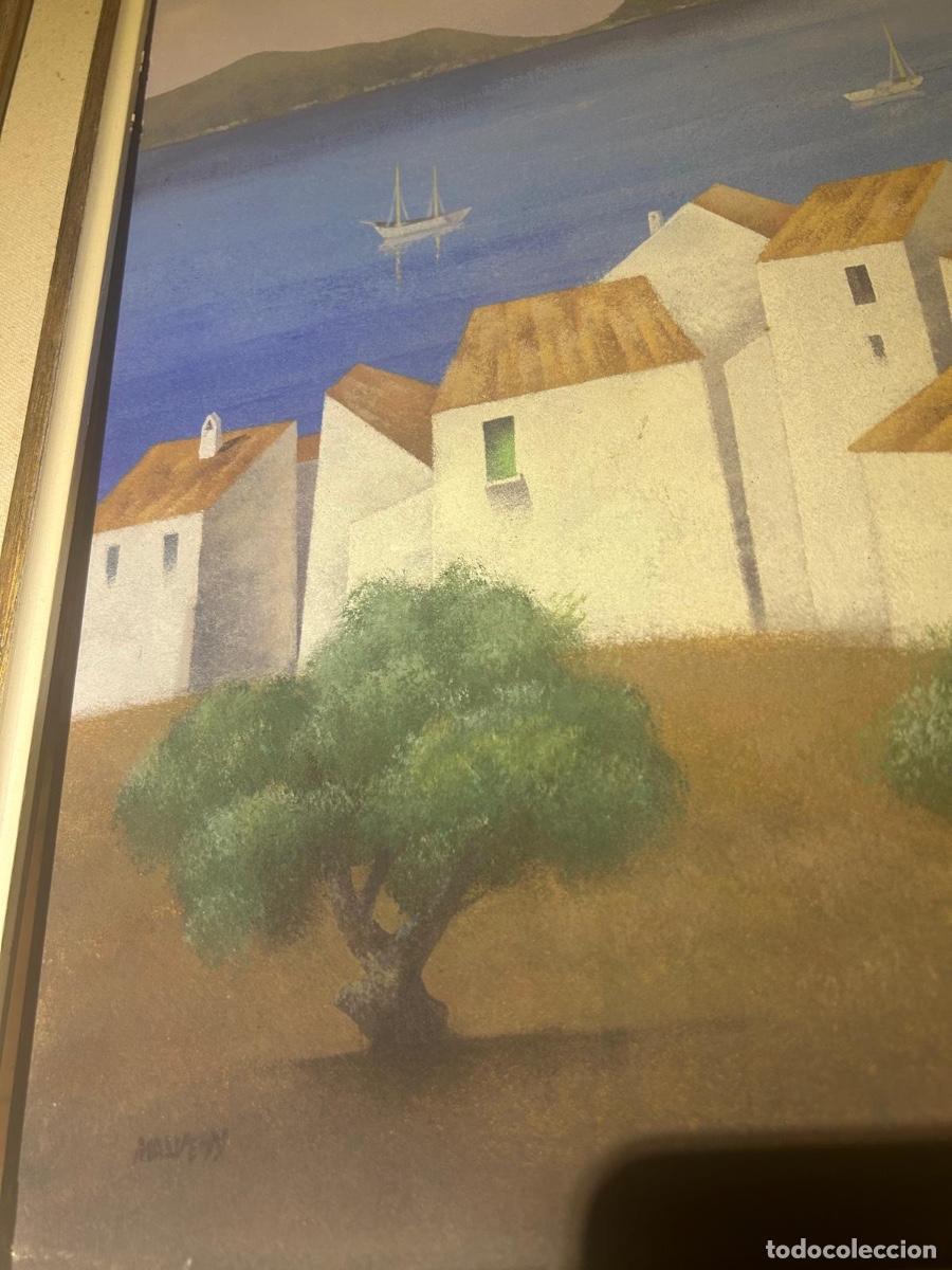 Arte: Cuadro de Calella de Eduardo Malvehy - Foto 2