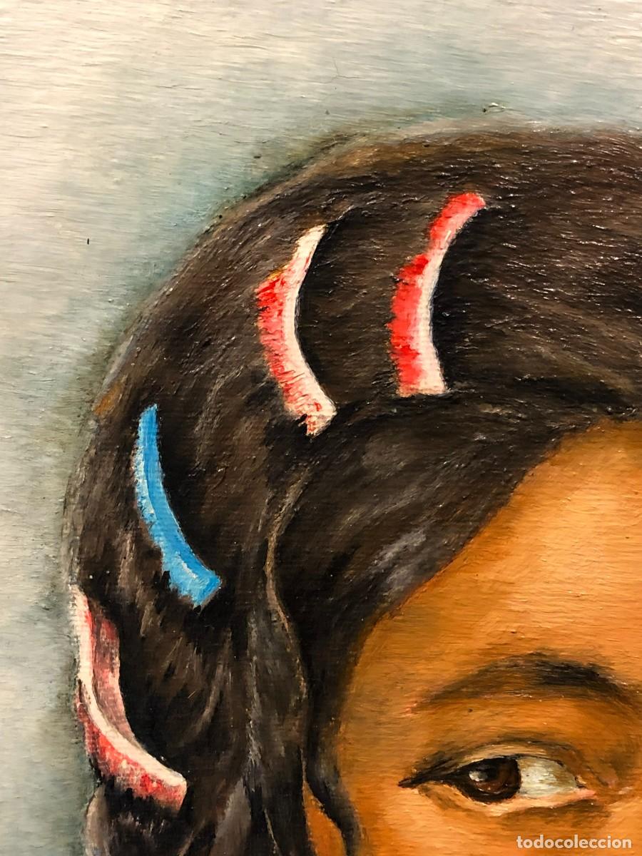 Arte: RETRATO DE GITANILLA, FIRMADO - Foto 7