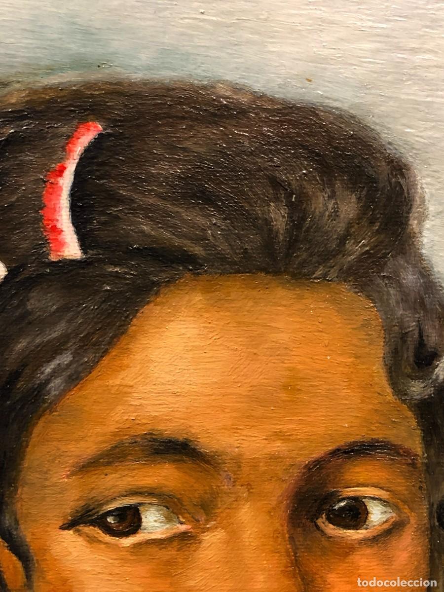 Arte: RETRATO DE GITANILLA, FIRMADO - Foto 8
