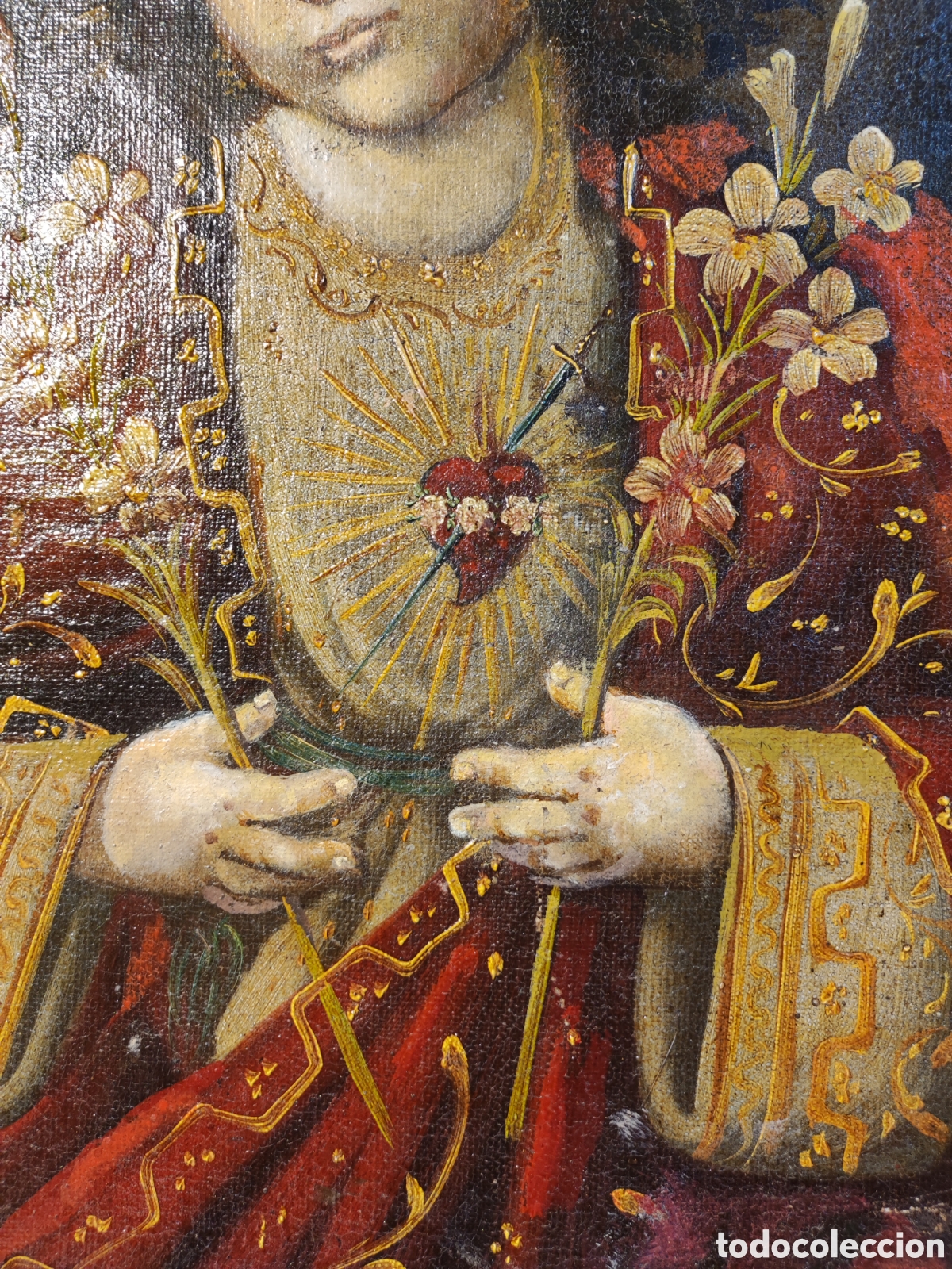 Arte: Coraz&oacute;n de Jes&uacute;s ni&ntilde;o. - Foto 4