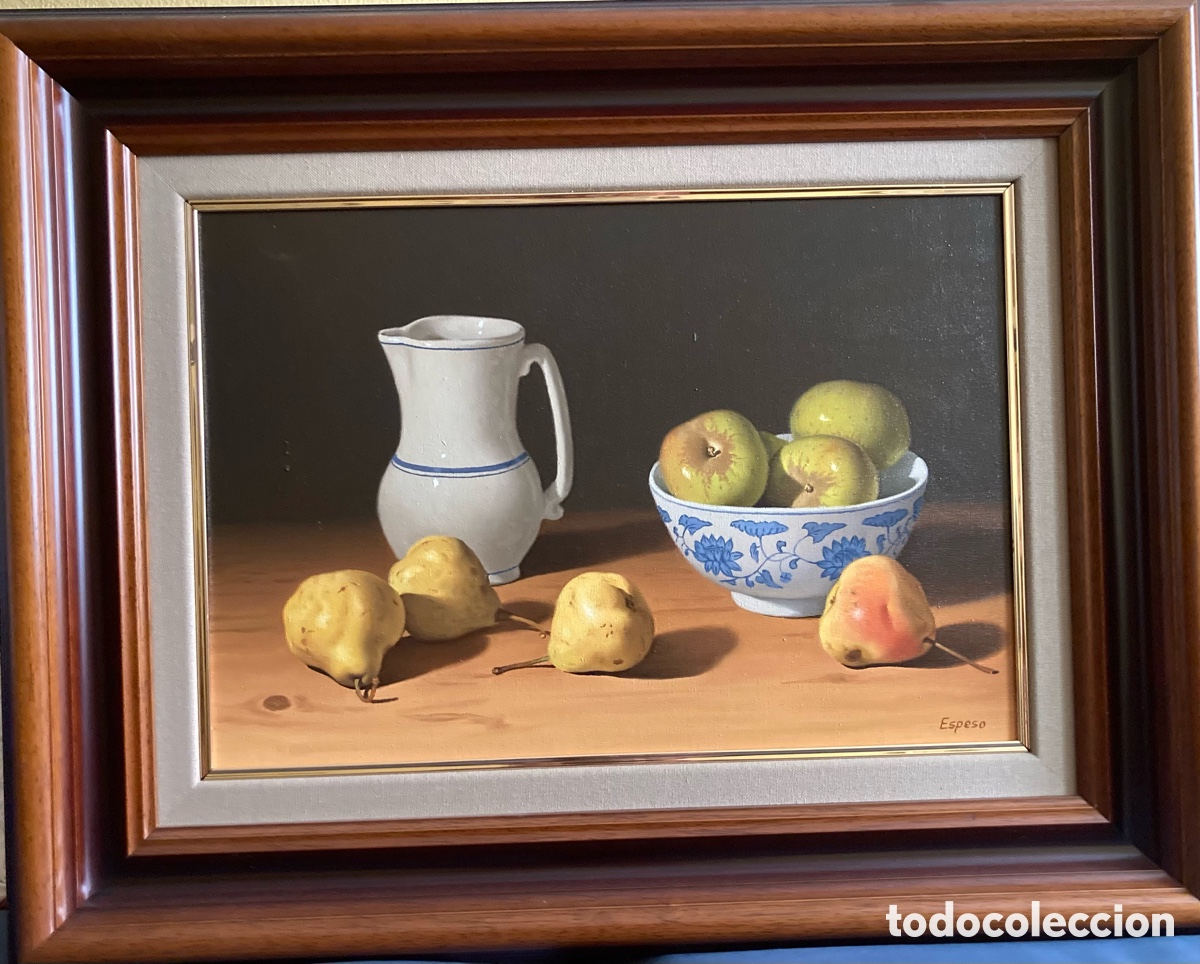 Arte: Bodeg&oacute;n con fruta de Espeso - Foto 4