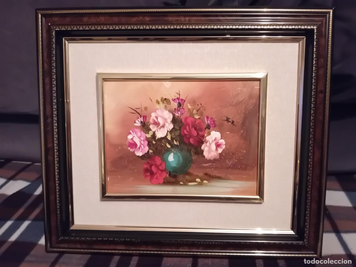 Arte: Bodeg&oacute;n de flores siglo XX - Foto 1