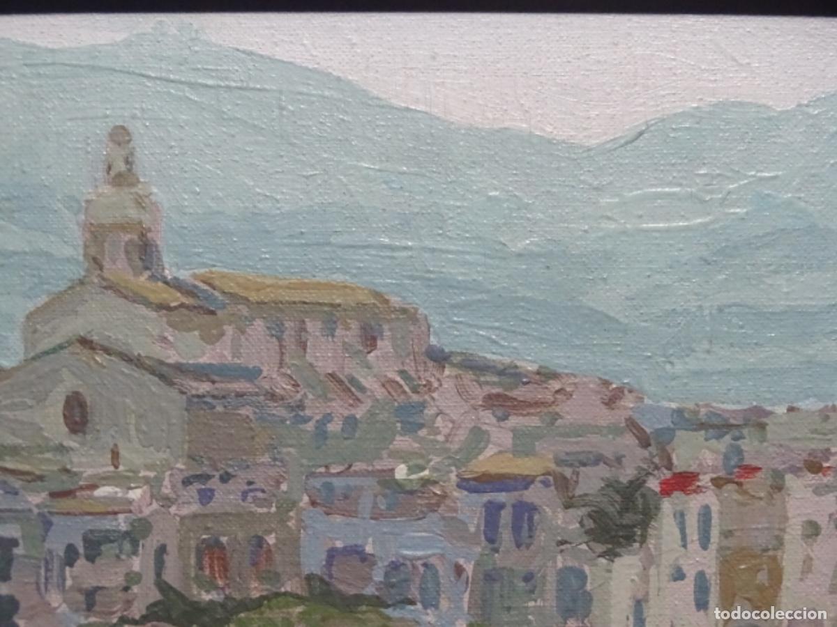 Arte: &Oacute;LEO TABLEX FIRMADO BOSCH 81. CADAQUES. - Foto 4