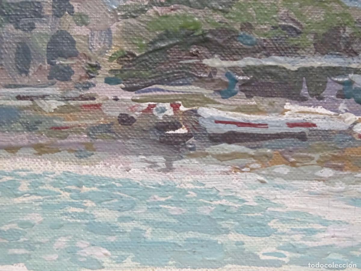 Arte: &Oacute;LEO TABLEX FIRMADO BOSCH 81. CADAQUES. - Foto 5