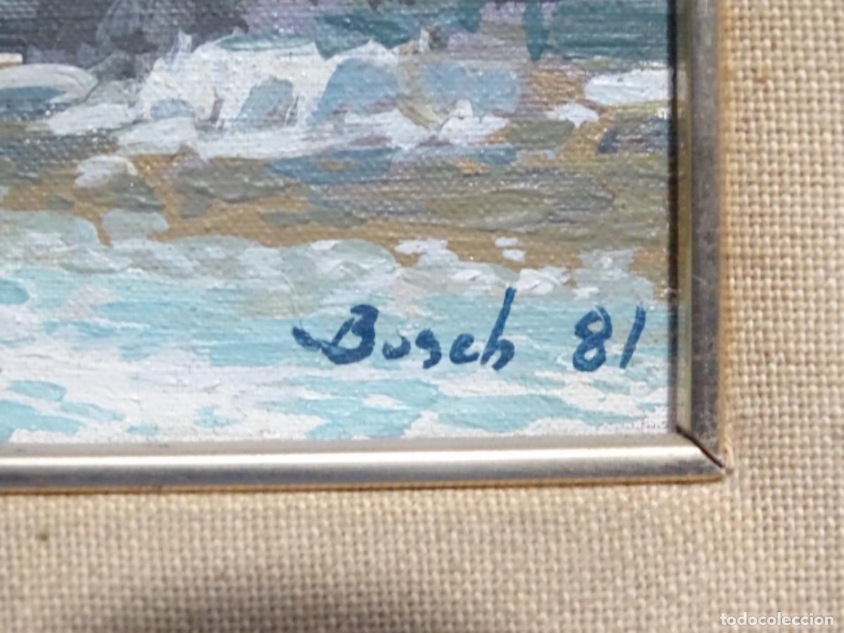 Arte: &Oacute;LEO TABLEX FIRMADO BOSCH 81. CADAQUES. - Foto 10