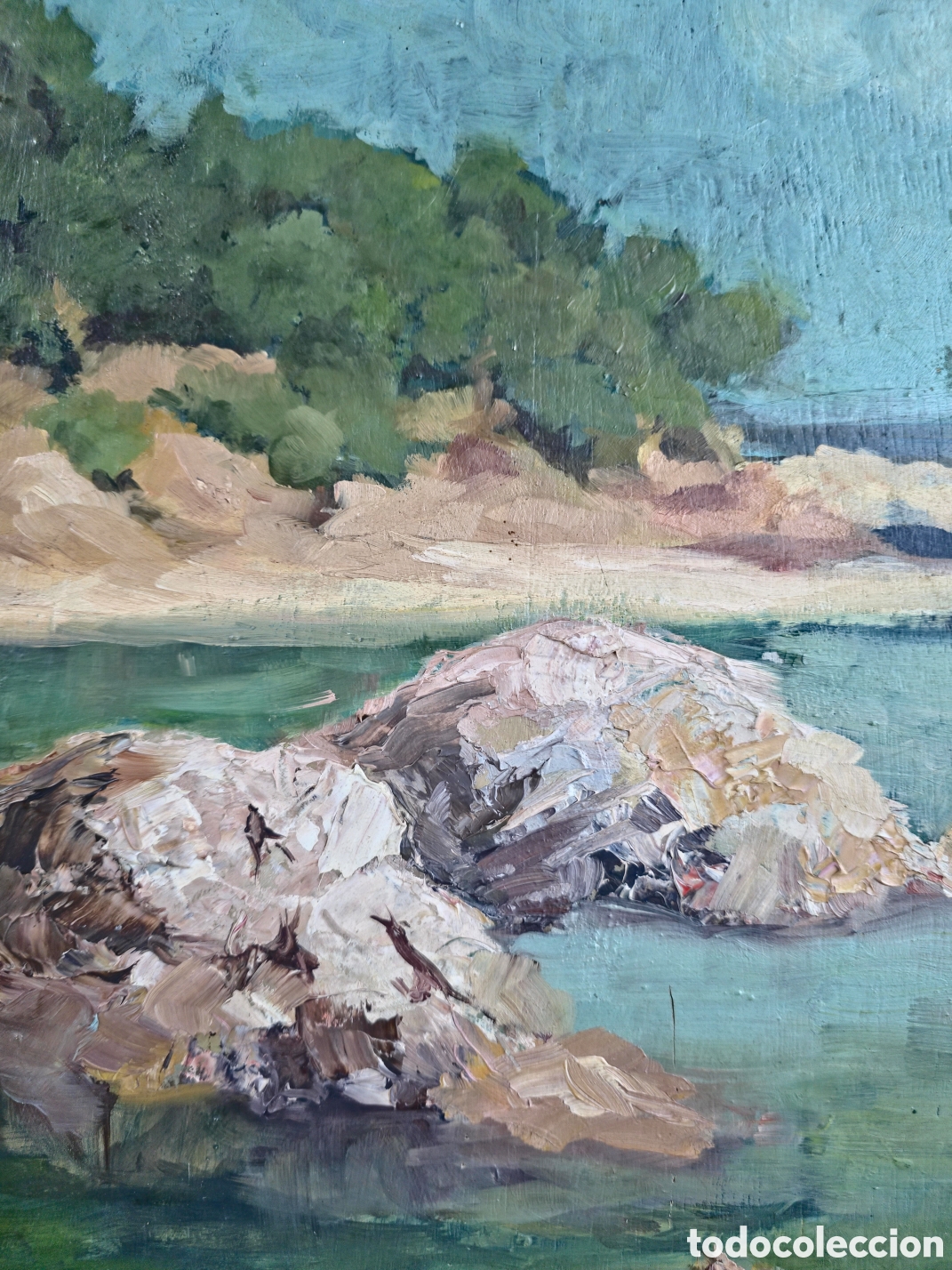 Arte: Paisaje Costa Brava An&oacute;nimo - Foto 6