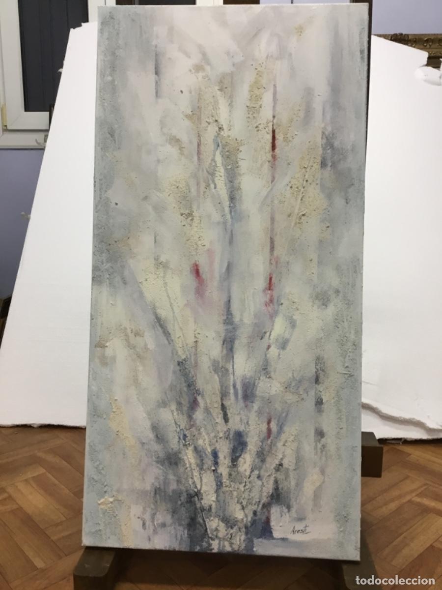 Arte: Oleo abstracto firmado Aresti - Foto 1