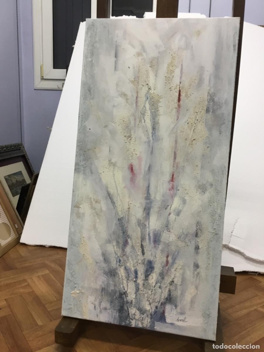 Arte: Oleo abstracto firmado Aresti - Foto 2