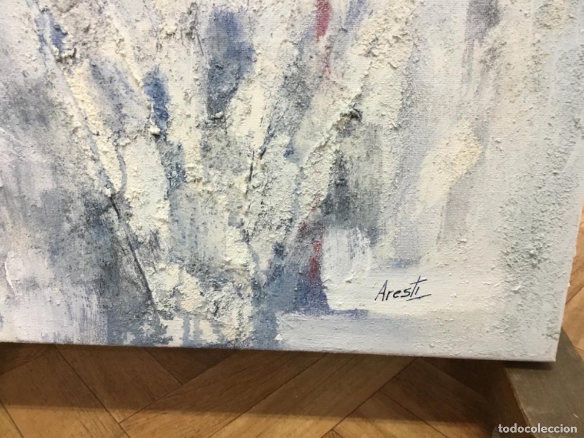 Arte: Oleo abstracto firmado Aresti - Foto 3