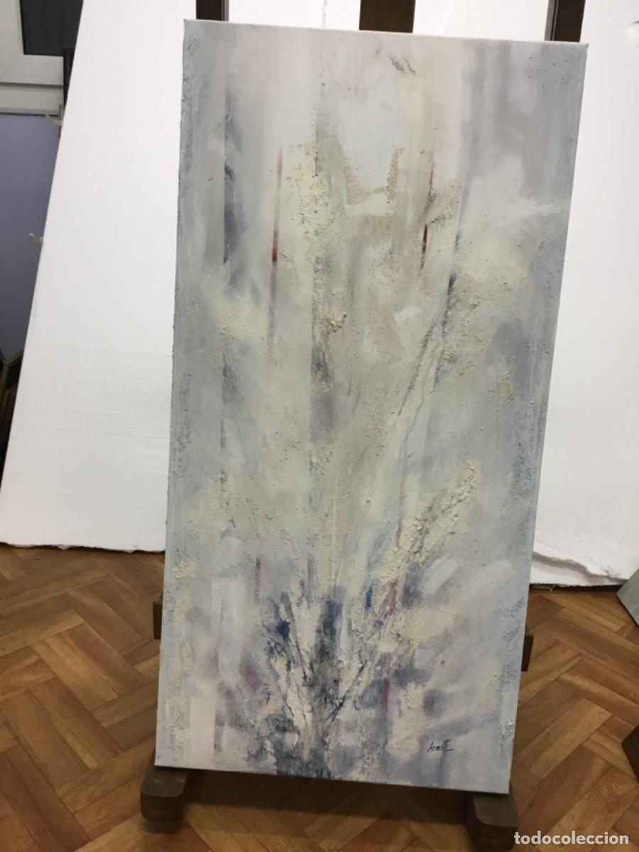Arte: Oleo abstracto firmado Aresti - Foto 1