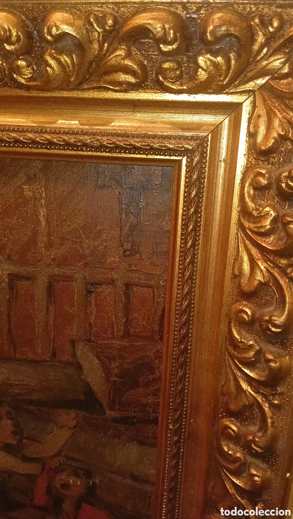 Arte: Cuadro antiguo Roger Allain - Foto 7