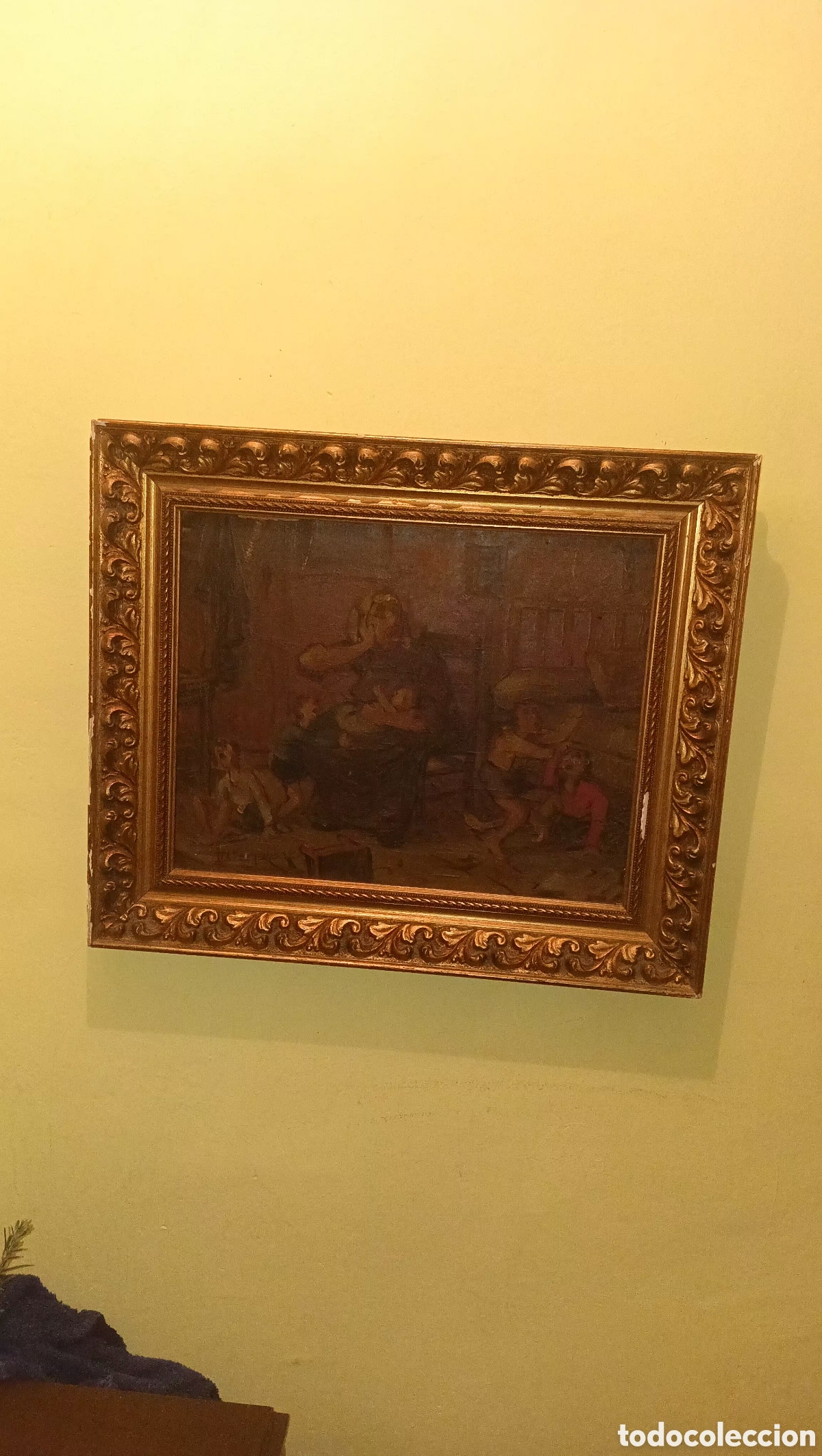 Arte: Cuadro antiguo Roger Allain - Foto 1