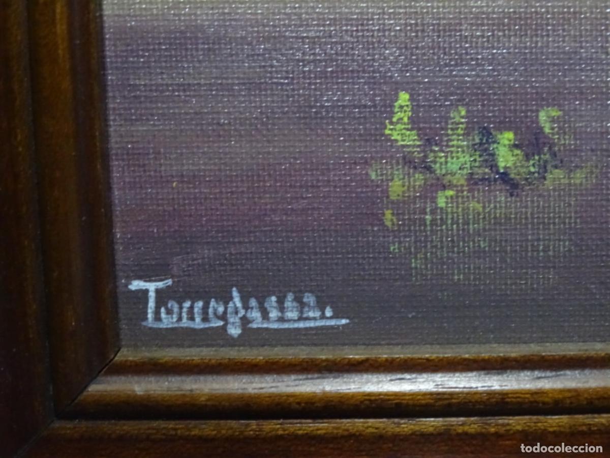 Arte: &Oacute;LEO TABLEX FIRMA ILEGIBLE. BODEGON. - Foto 6