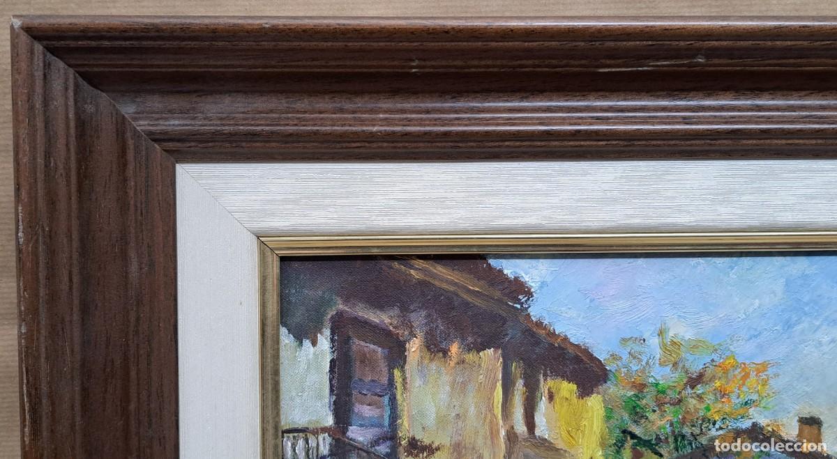Arte: &Oacute;leo sobre tabla firmado - Foto 5