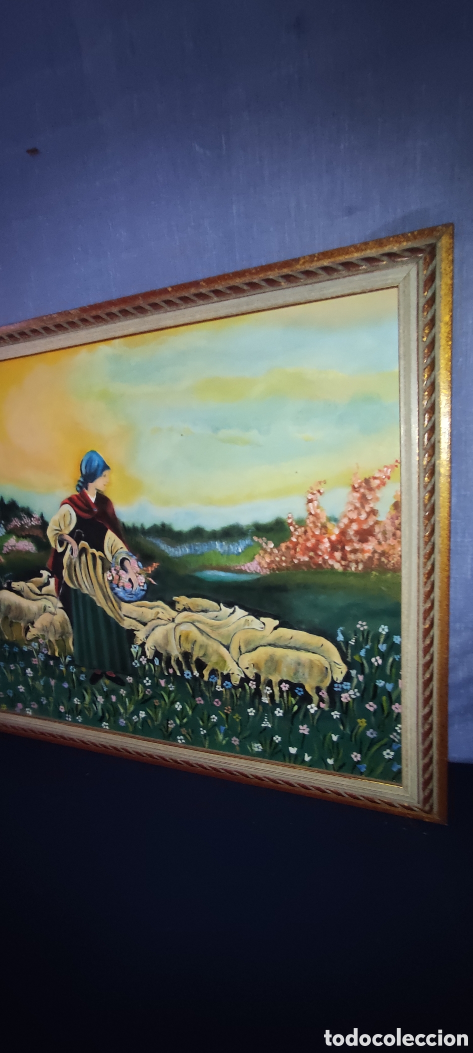 Arte: Cuadro, Oleo sobre lienzo M . segurs - Foto 4