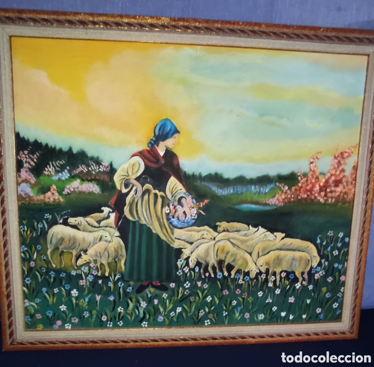 Arte: Cuadro, Oleo sobre lienzo M . segurs - Foto 1