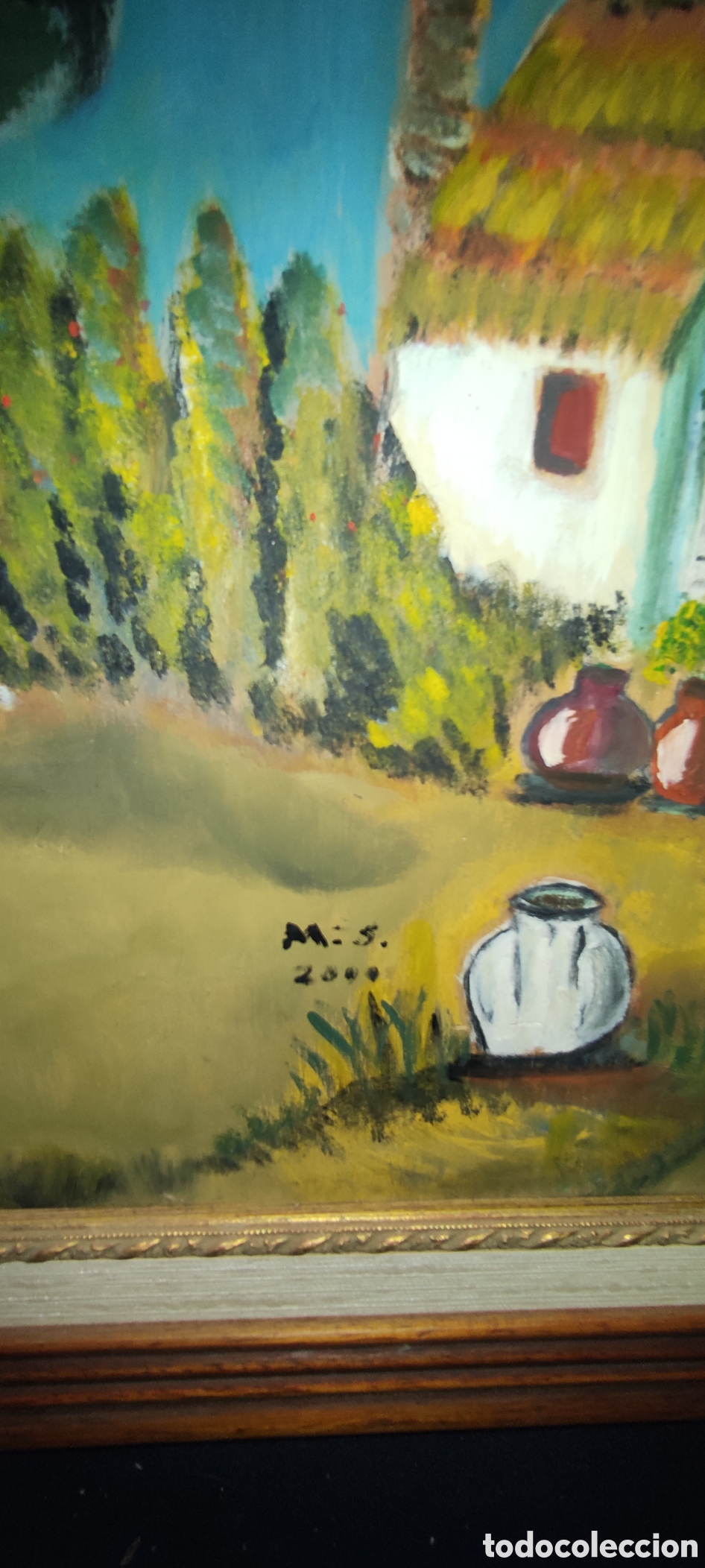 Arte: Cuadro, Oleo sobre lienzo M.S. - Foto 2