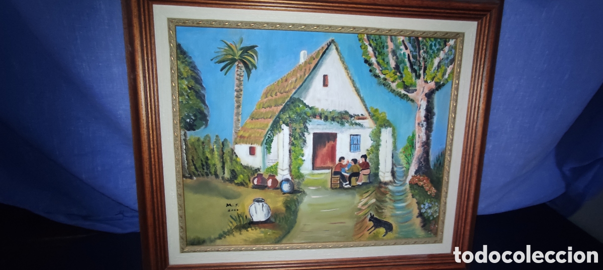 Arte: Cuadro, Oleo sobre lienzo M.S. - Foto 6