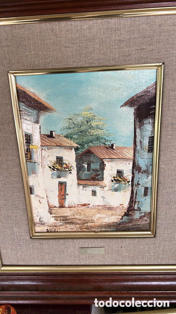 Arte: CUADRO CASAS R&Uacute;STICAS FIRMADO - Foto 2