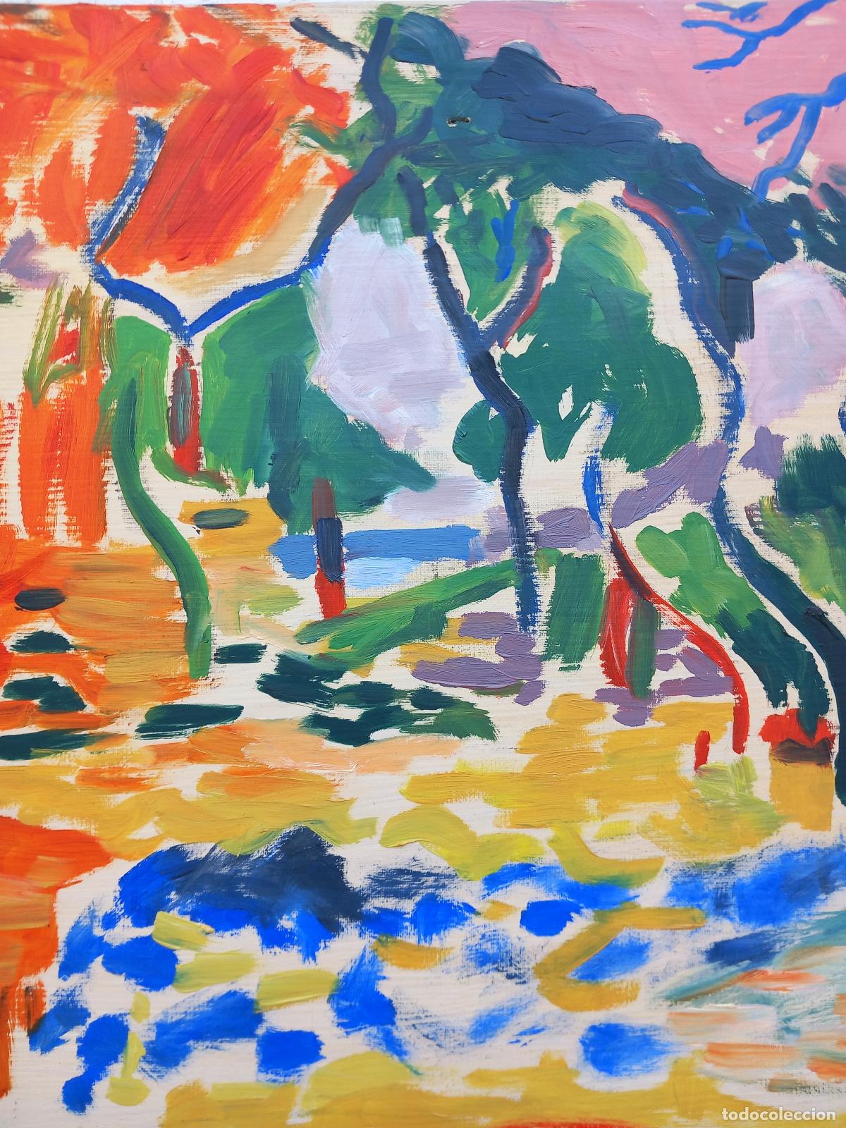 Arte: Interpretaci&oacute;n Matisse oleo lienzo - Foto 3
