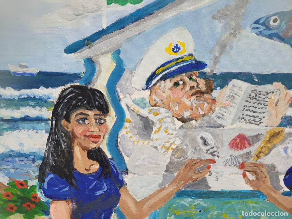Arte: CUADRO PINTADO AL &Oacute;LEO - Foto 2